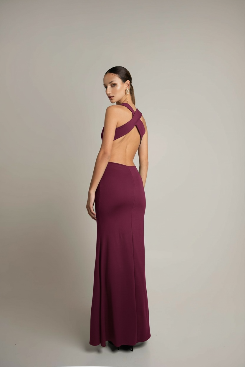 Kendal Sihlouette Maxi Dress